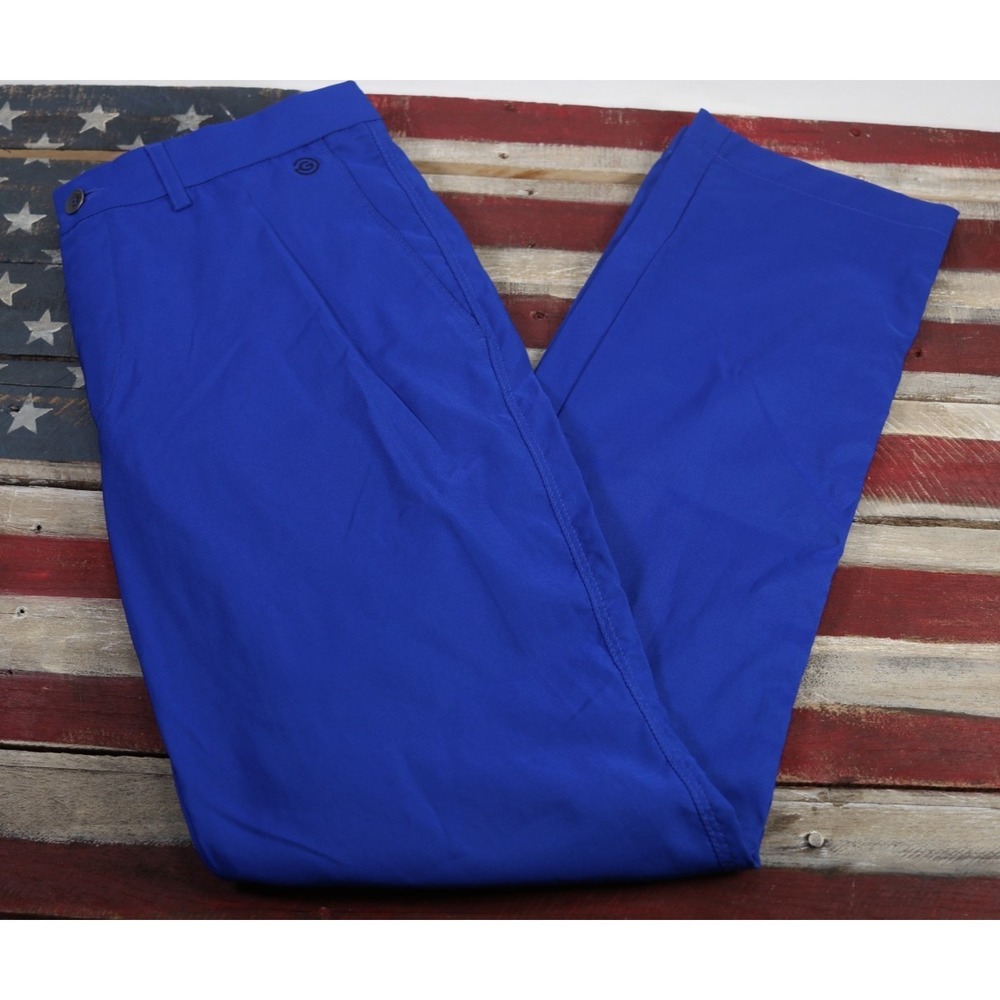 Noah Galvin Green Mens Golf Pants Cobalt Blue 30x30 Breathable Performance